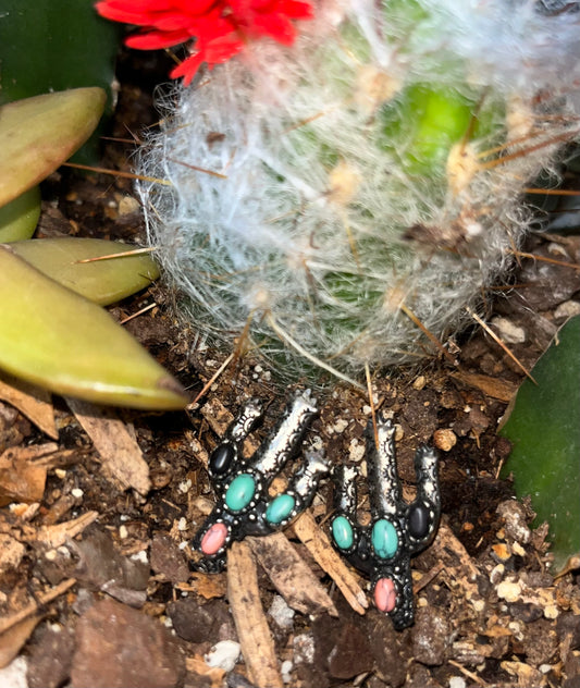 Desert cactus earrings